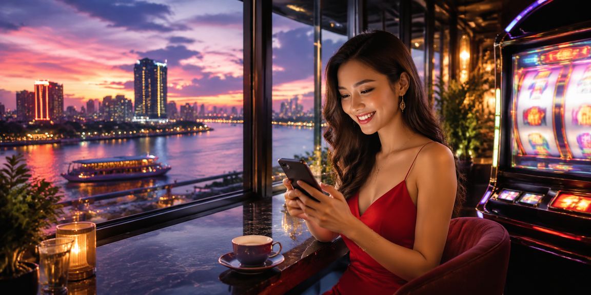 Người chơi thư giãn với cà phê Sài Gòn và thử vận may slot game trên điện thoại